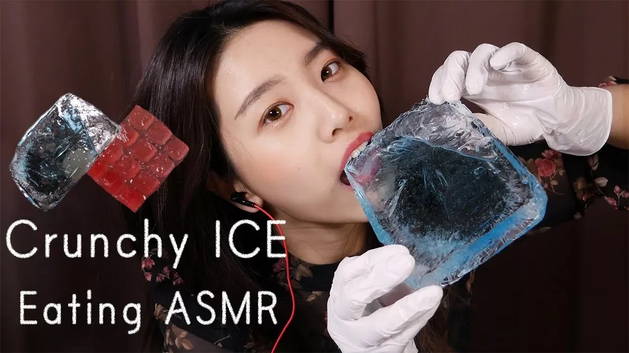 [Suna]超助眠的吃冰块咀嚼音-ASMR Suna 꿀꿀선아 / 韩国ASMR-绅士图