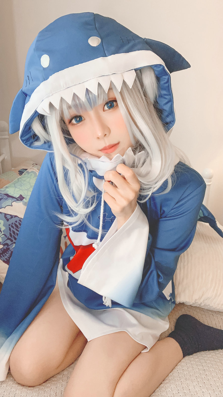 Ely_eee(ElyEE子) - 噶呜·古拉(小鲨鲨) / 44P-149MB / cos萌妹-绅士图
