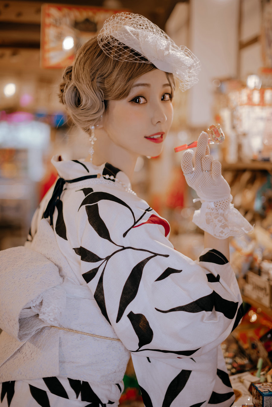 Ely_eee(ElyEE子) – Retro Kimono / 38P-125MB / cos萌妹-绅士图