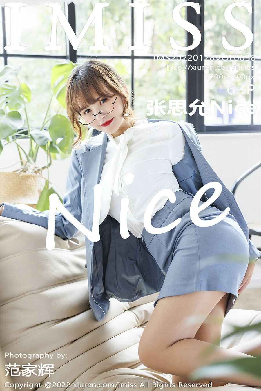 / IMiss /爱蜜社 2022.01.28 Vol.658 张思允 / 63P577MB / 秀人旗下-绅士图