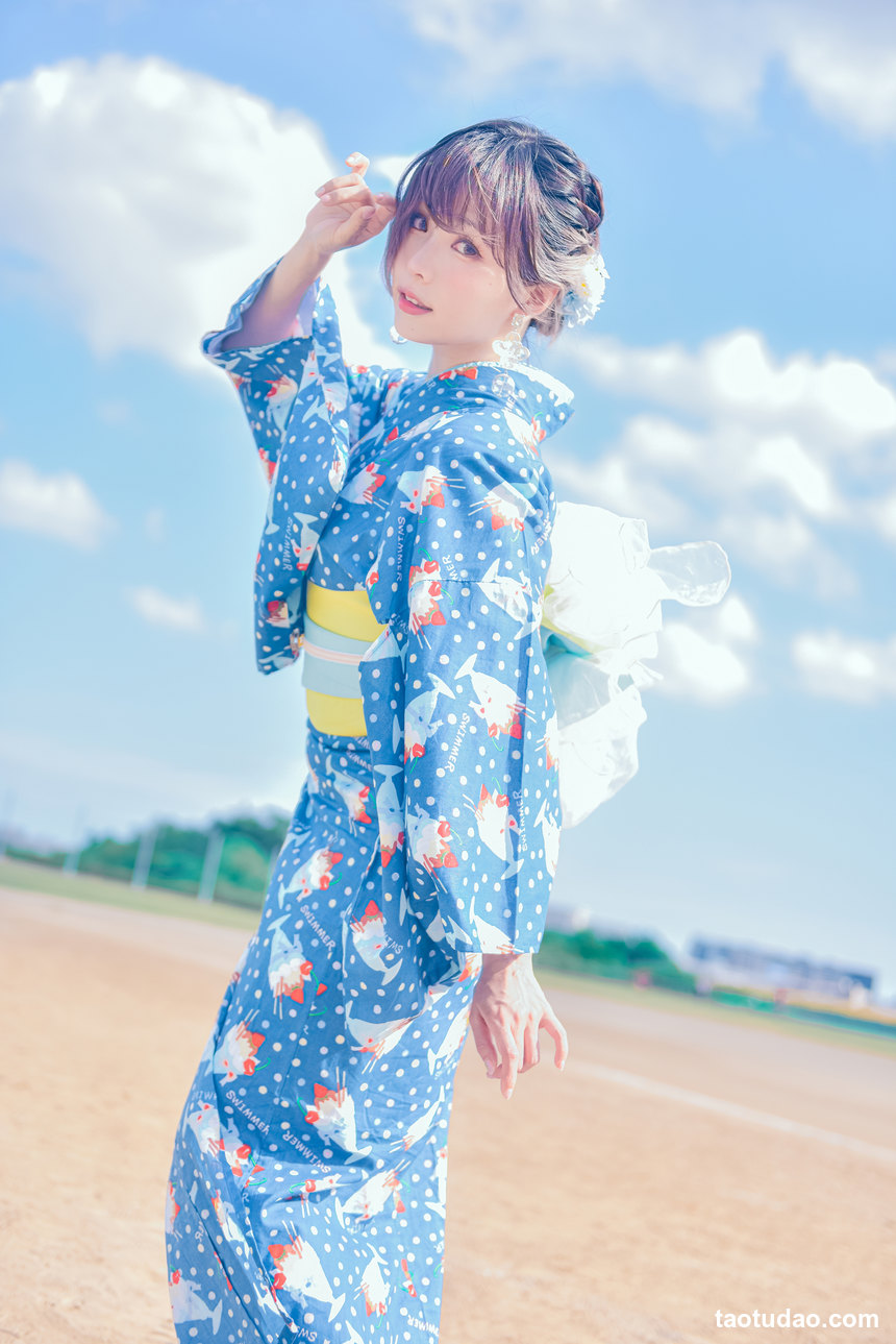 图片[4]-ElyEE子 – NO.119 2023.august A-聖代浴衣 Sundae Yukata [28P-129MB]-绅士图