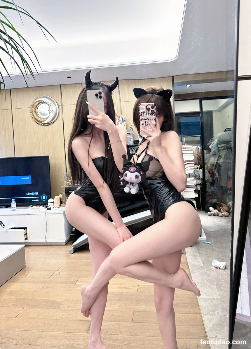 图片[2]-奔跑的晶骡儿 – 黑色姐妹花 [17P-143MB]-绅士图