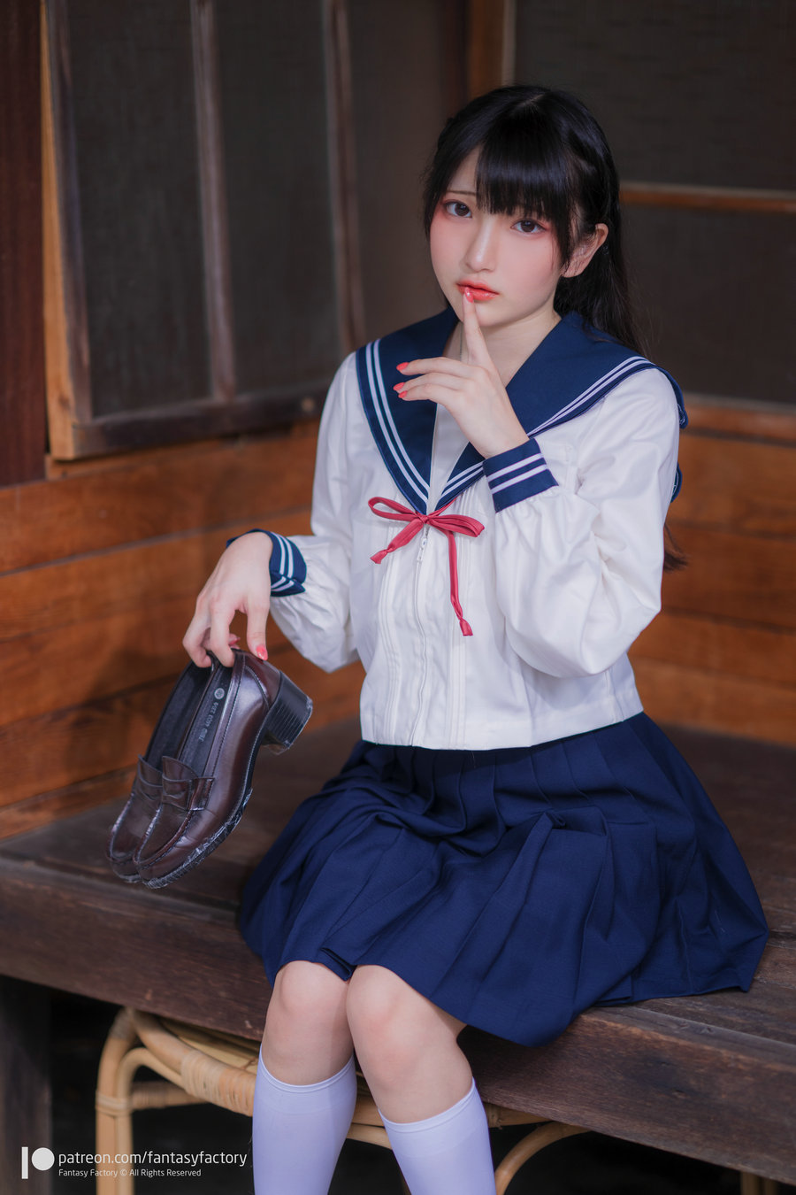 / Fantasy Factory / 小丁Cosplay写真 - 女子高生 / 54P-134MB / cos萌妹-绅士图