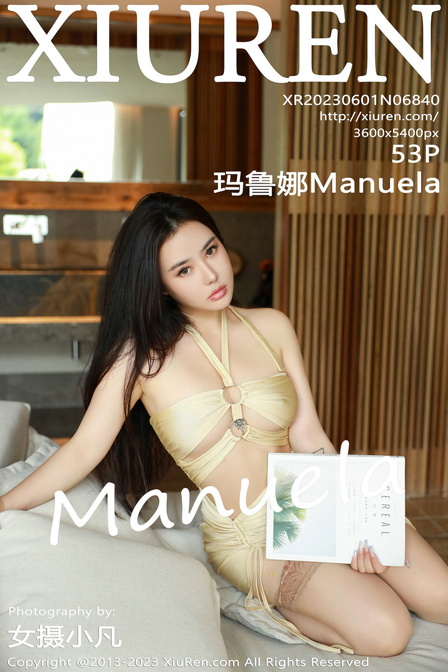 / 秀人美媛馆 / 2023.06.01 No.6840 玛鲁娜 / 53P425MB / 秀人网-绅士图