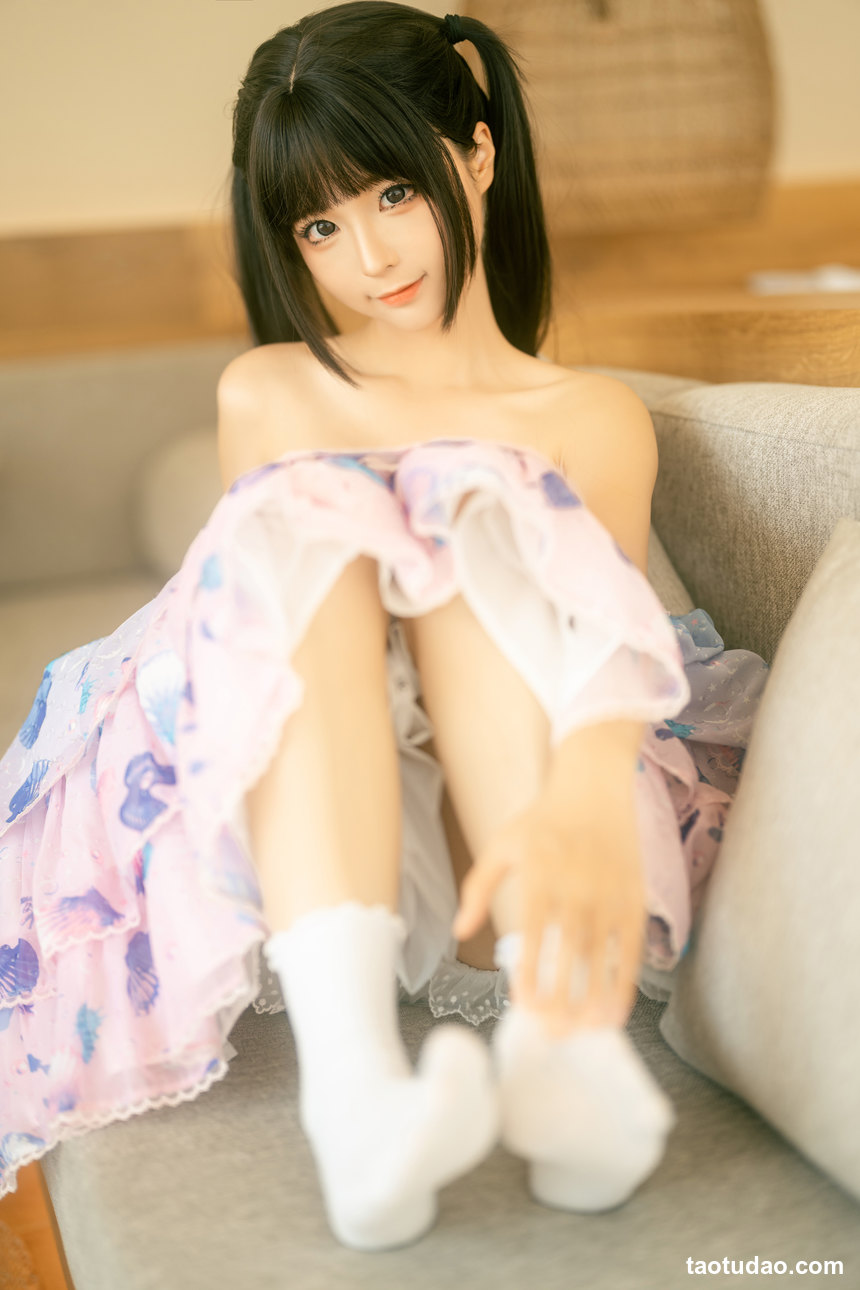 蠢沫沫 - NO.239 可爱粉裙 [13P-118MB]-绅士图