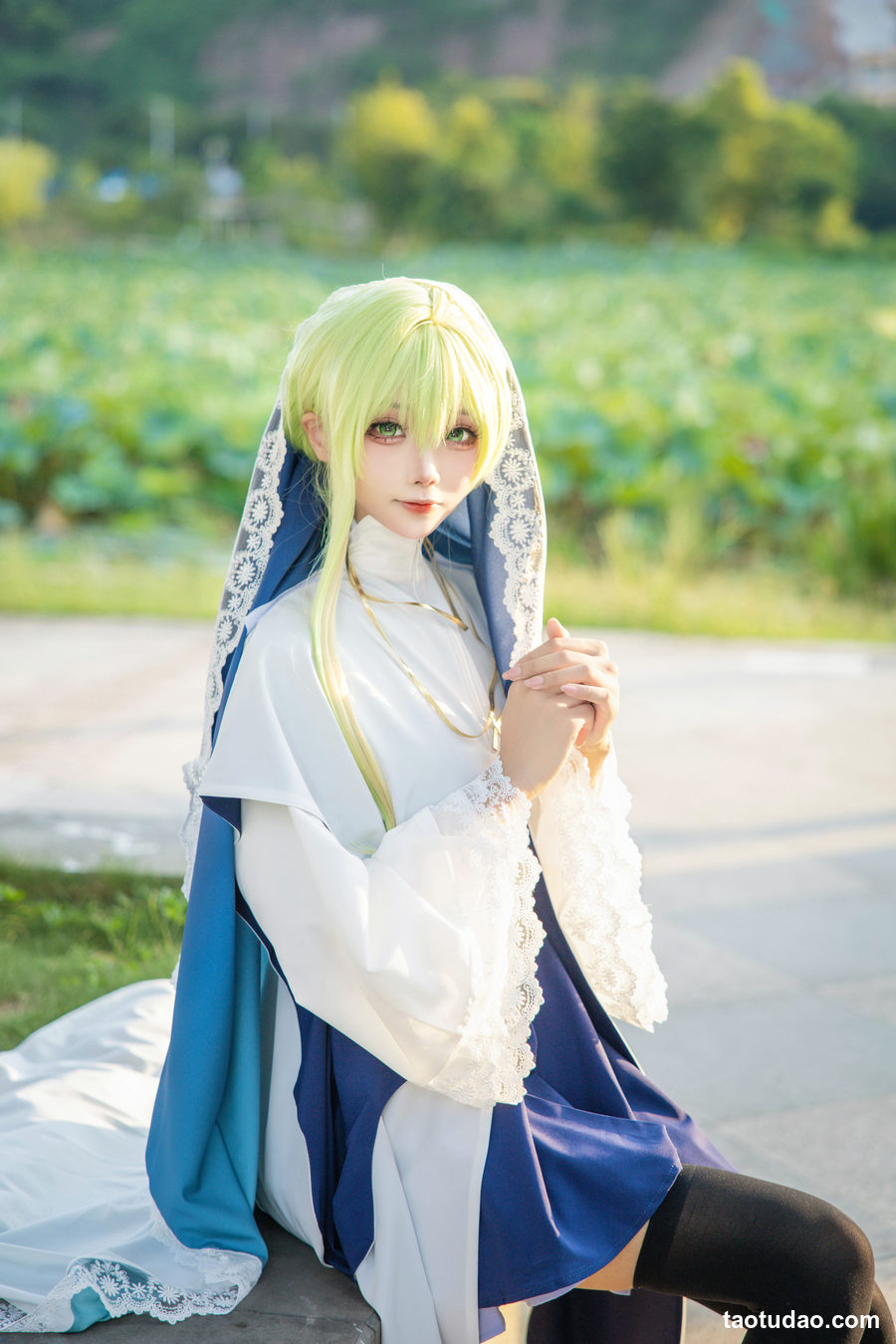 图片[2]-艾西aiwest – 白圣女 塞西莉亚 [24P-121MB]-绅士图