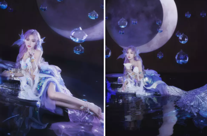 这COS有点意思!贝壳当抹胸,海星做手链,美成迪士尼在逃公主