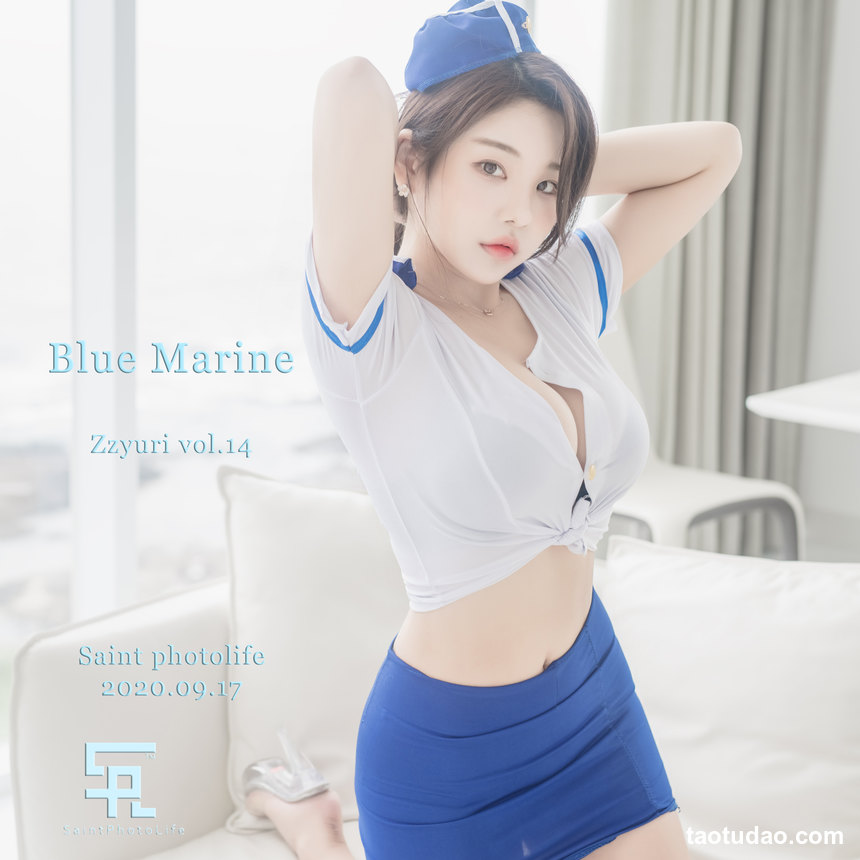 图片[3]-SAINT Photolife – Zzyuri  – Blue Marine[61P-256MB]-绅士图
