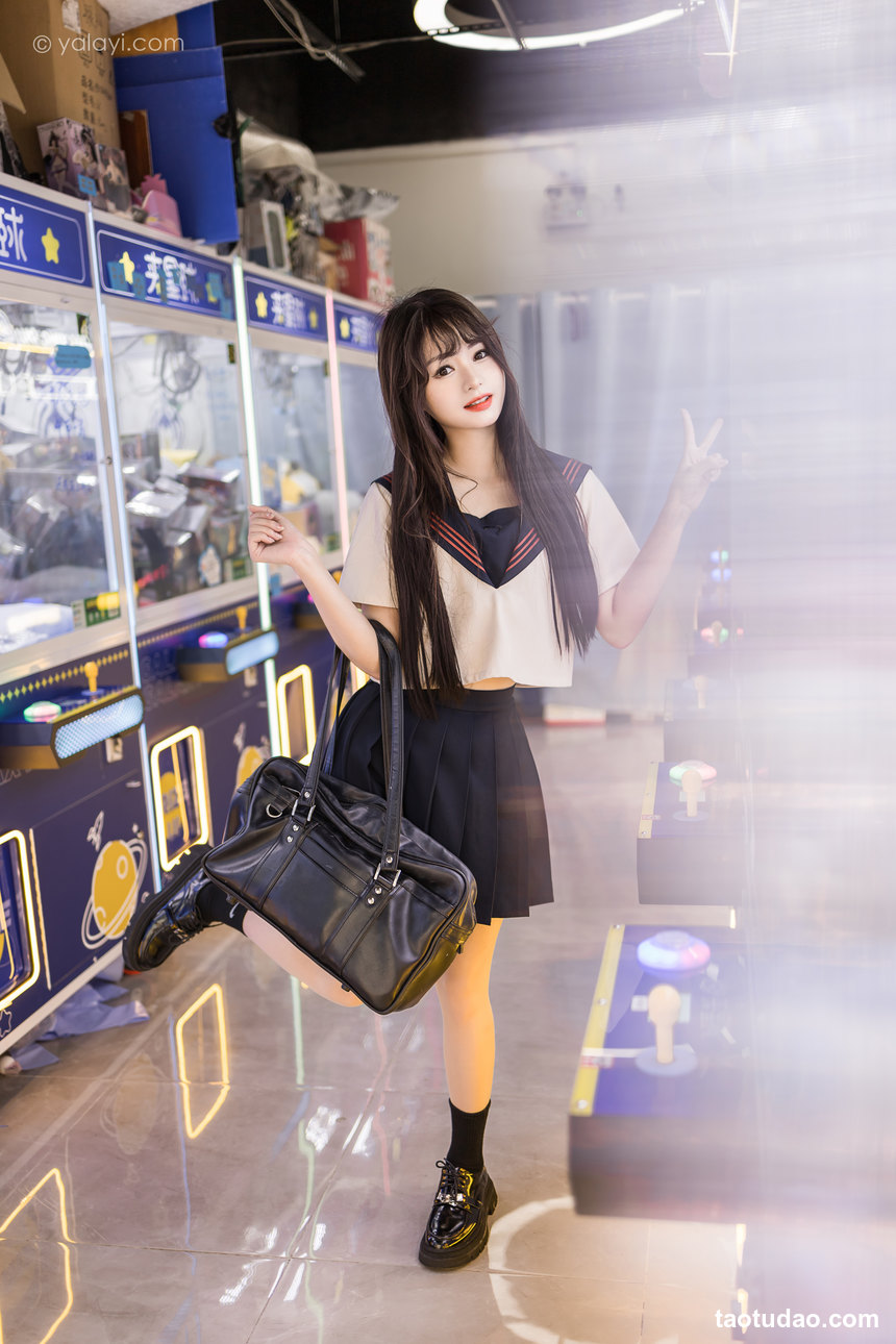 图片[3]-[YALAYI雅拉伊] 2023.06.19 NO.1042 jk制服 小亭 [45+1P／492MB]-绅士图