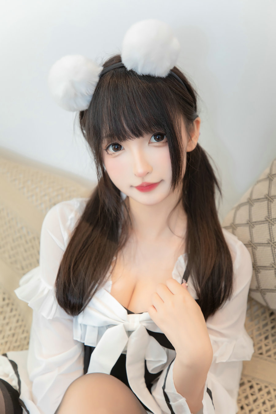 萝莉神楽板真冬之熊猫女仆 [75P2V-259MB]-绅士图