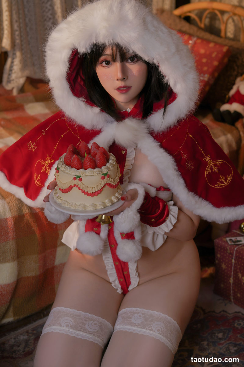 图片[4]-Natsuko夏夏子-圣诞雪精灵 [48P+1V-600MB]-绅士图