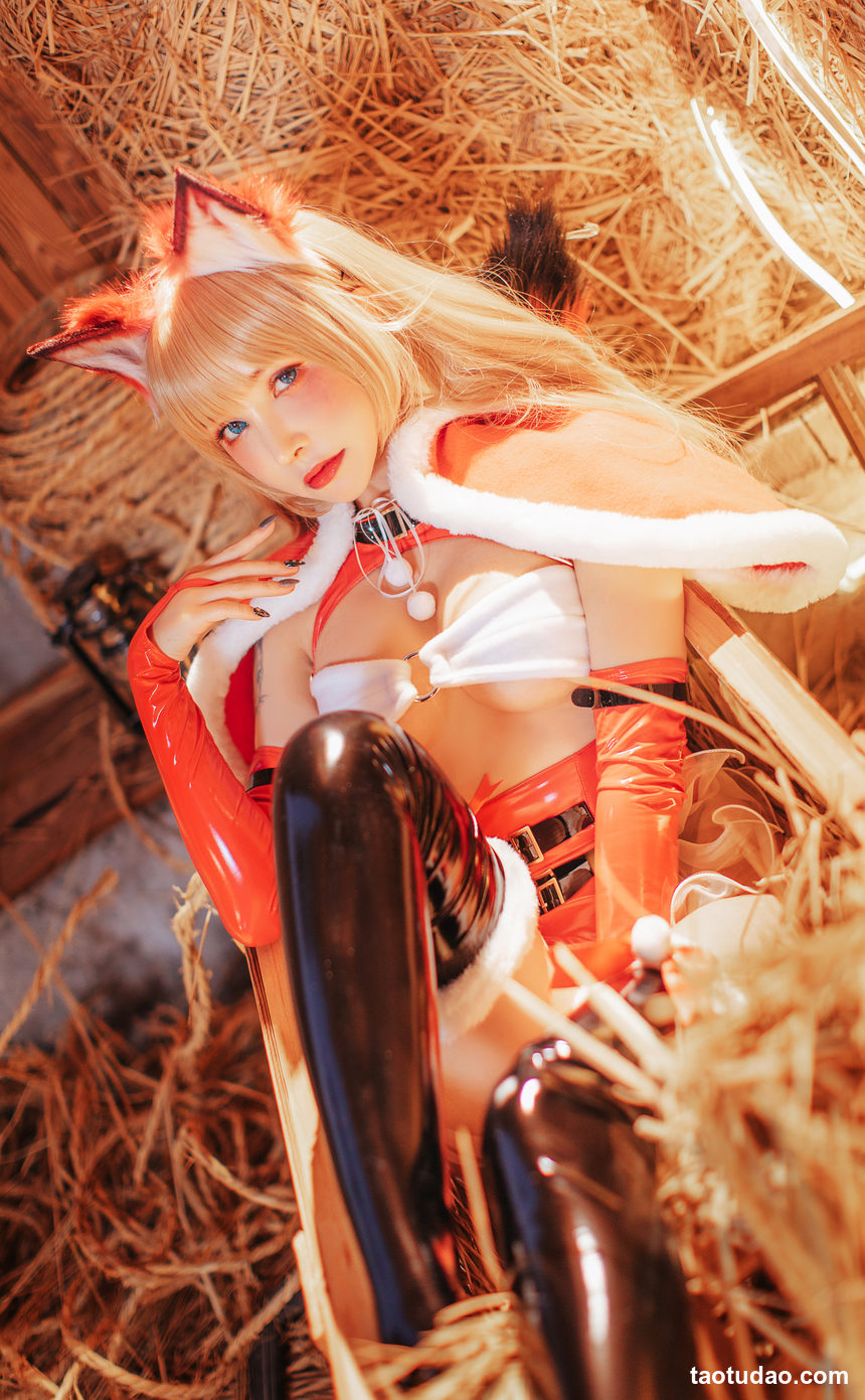 图片[3]-一千只猫薄禾 – NO.003 圣诞狼女[40P-1V-726.6M]-绅士图