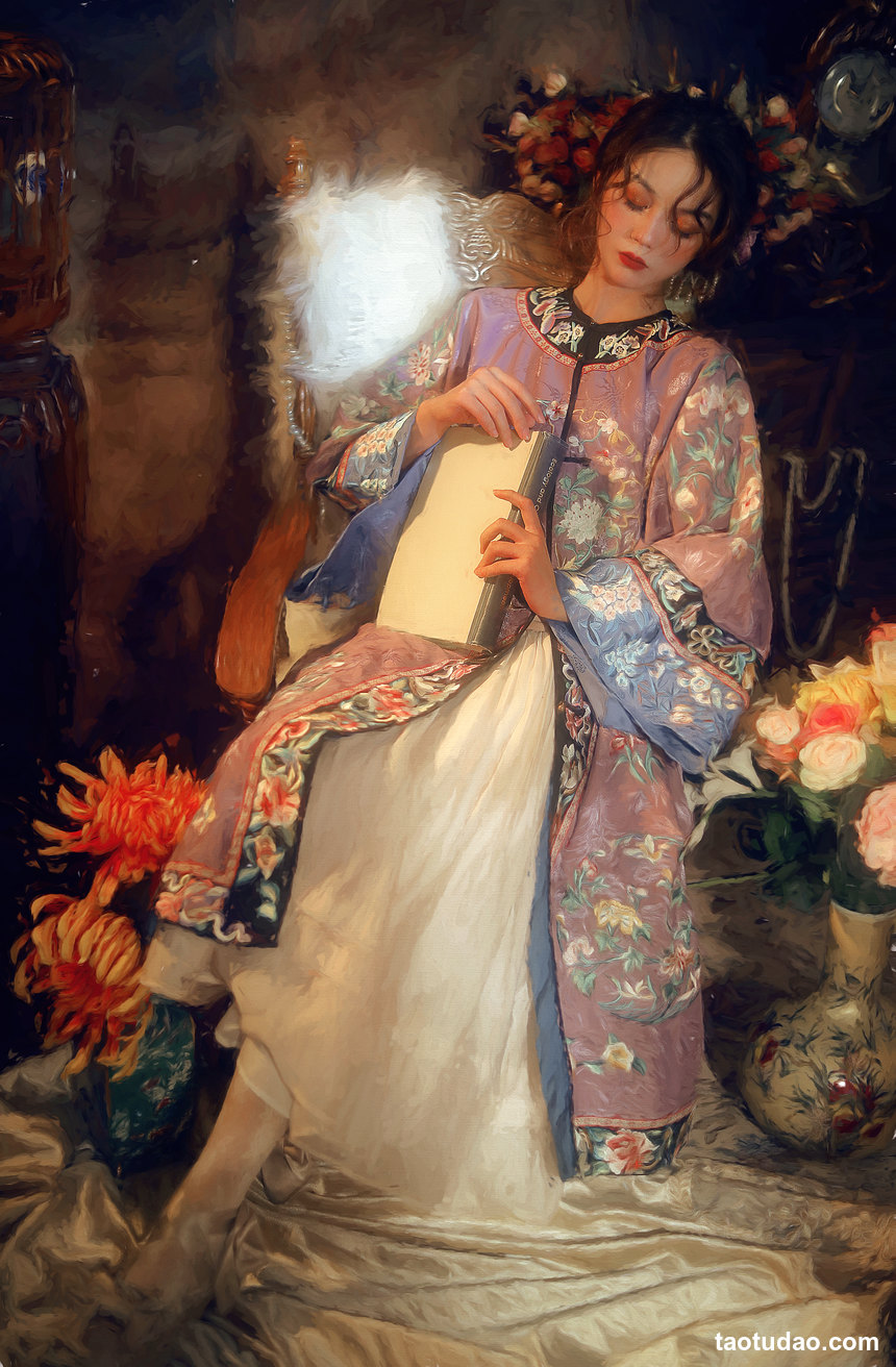 图片[2]-[YITUYU艺图语]2023.01.02 油画与清汉女 三函女_[24+1P／553MB]-绅士图