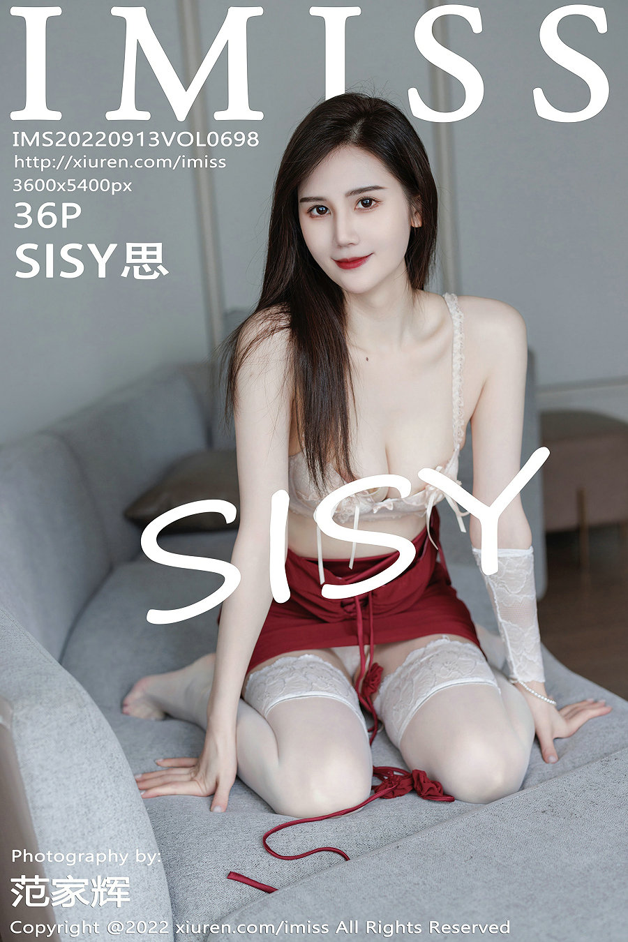 / IMiss /爱蜜社 2022.09.13 Vol.698 SISY思 / 36P340MB / 秀人旗下-绅士图