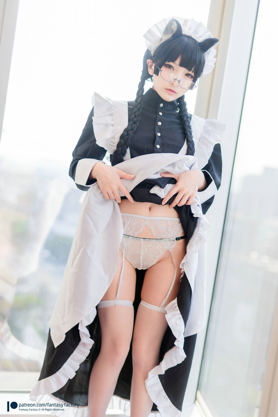 / Fantasy Factory / 小丁Cosplay写真 - Maid Meow 喵娘女仆 / 125P524MB / cos萌妹-绅士图
