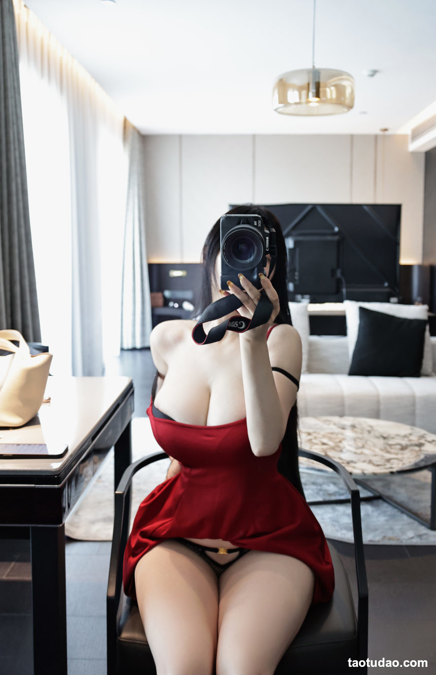 图片[3]-左公子666 – 红色包臀 [10P+7V-402MB]-绅士图