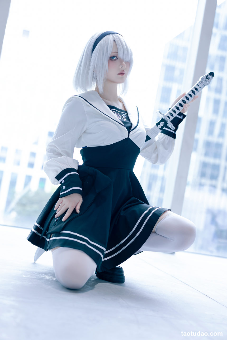 图片[4]-屿鱼Yukako – No.029 2B-萤火虫动漫嘉年华-2b场照 [16P-95.9M]-绅士图