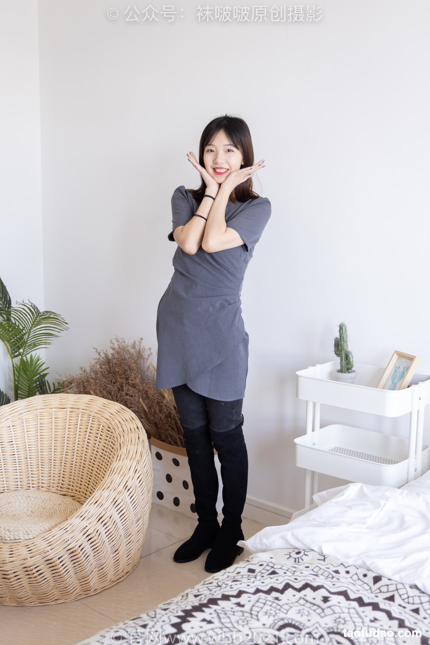 图片[2]-[BoBoSocks袜啵啵]NO.256 小甜豆-长靴、短白棉袜[133P+1V／5.50GB]-绅士图